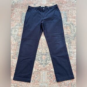 Spoke Cashmere Sharps  Navy Chino Pants Size 36